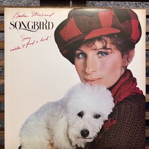 Vinyl Record - Songbird by Barbra Streisand